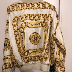 Vintage Chanel Bomber Style Jacket